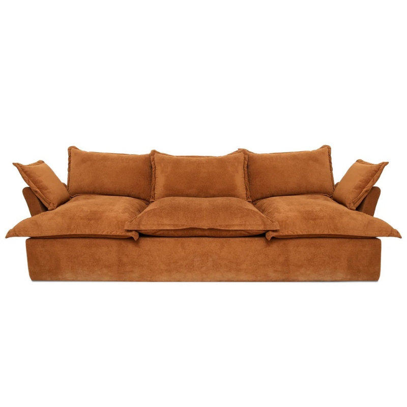 Contemporary Fabric Sofa – Available in 2.5, 3.75 & 6.25-Seater Options